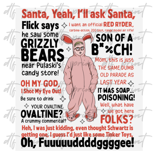 Oh Fudge SINGLE DTF PRINT