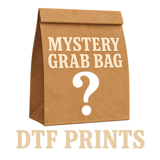 Mystery Grab Bag of 5 DTF Prints