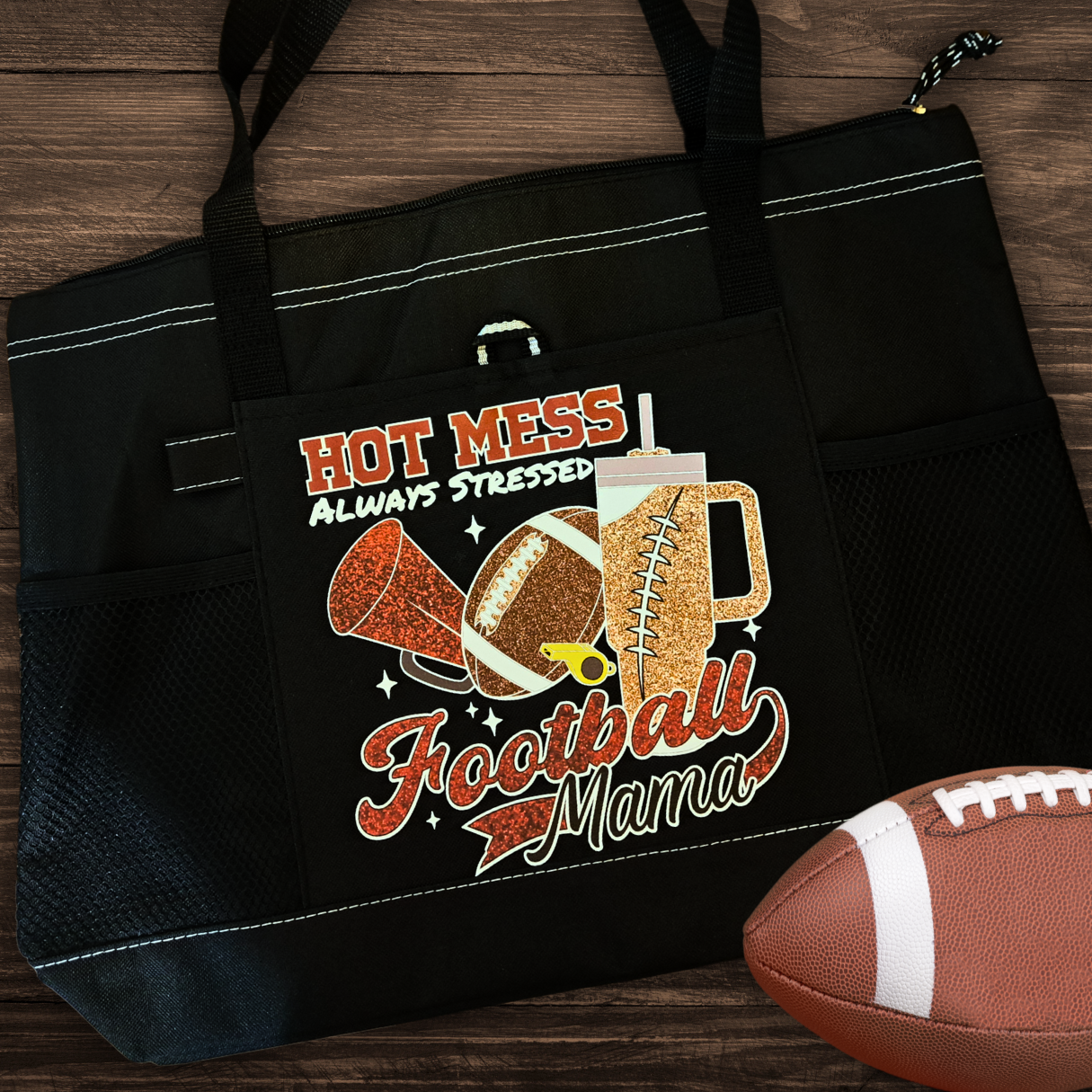 Football Mama Tote