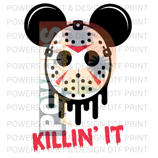 Jason Mouse SINGLE DTF PRINT