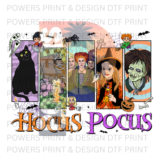 Hocus Pocus 2 SINGLE DTF PRINT