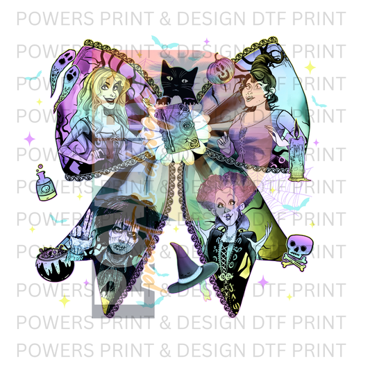 Hocus Pocus Bow SINGLE DTF PRINT
