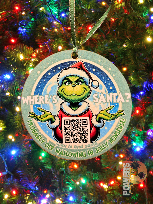 Grinch "Search for Santa" Ornament