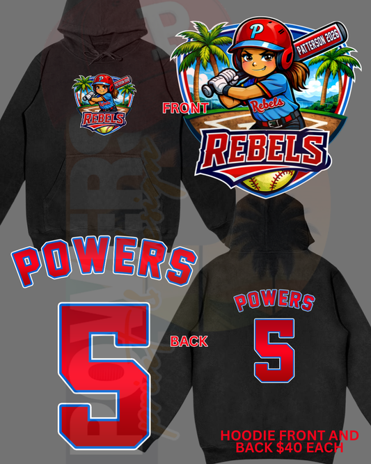 Rebels PLL Custom Hoodie (please read description before purchase)